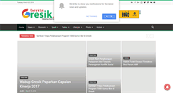 Desktop Screenshot of beritagresik.com